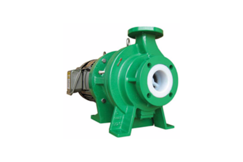 fluoropolymer lined pump