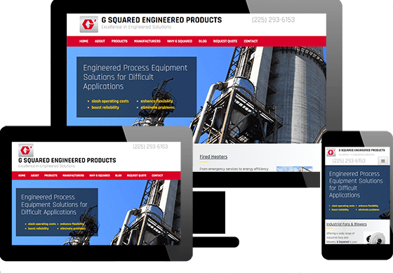 new G Squared responsive website launched