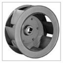 backward inclined blower wheel